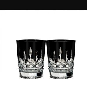 Waterford Lismore Black DOF glasses Crystal